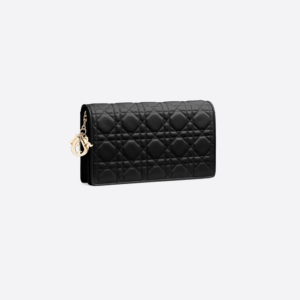 Tui Dior Lady Dior Pouch 'Black Cannage Lambskin' S0204ONMJ-M900