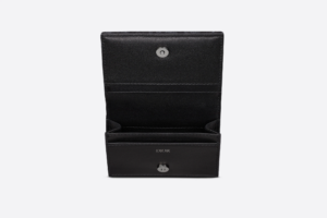 Vi Dior Business Card Holder 'Black Dior Oblique' 2ESCH136YSE-H03E