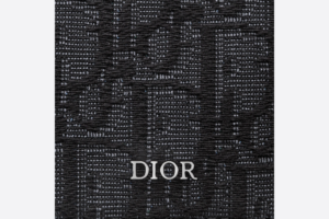 Vi Dior Business Card Holder 'Black Dior Oblique' 2ESCH136YSE-H03E