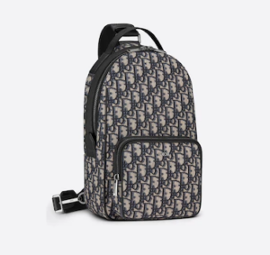 Tui Dior Mini Rider Backpack Beige and Black 1ESBO013YKY-H27E