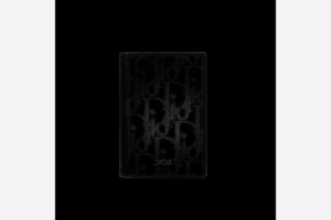 Vi Dior BI-Fold Card Holder 'Black Galaxy' 2ESCH138VPD-H03E