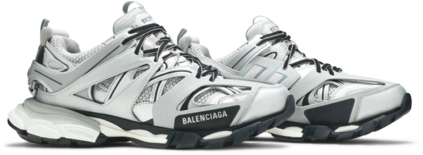 Giày Balenciaga Track Trainer Metallic Silver 542023-W2CD1-8100 - Hình ảnh 8