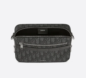Tui Dior Safari Messenger Bag 'Black' 1ESPO206YKY-H10E