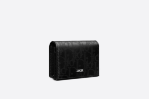Vi Dior Business Card Holder 'Black Oblique' 2ESCH136VPD-H03E