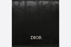 Vi Dior Business Card Holder 'Black Oblique' 2ESCH136VPD-H03E