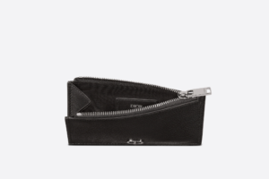 Vi Dior Zipped Card Holder 'Black CD Icon' 2ESBC250CDI-H00N