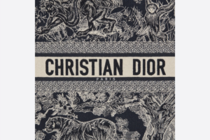 Tui Dior Book Tote Large 'Blue Toile Reverse Embroidery' M1286ZRGO-M928