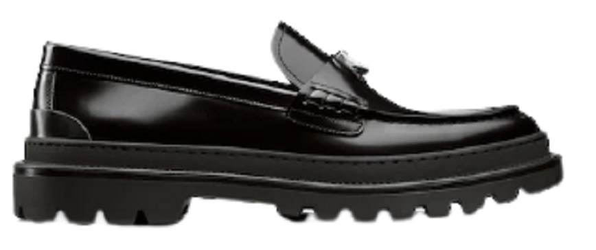 Giày Lười Dior Explorer Loafer Black Polished Calfskin 3LO117ZJQH971 Màu  Đen
