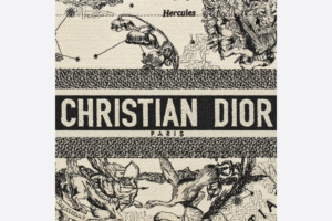 Tui Dior Book Tote Medium 'Latte Dior Zodiac' M1296ZRHZ-M941