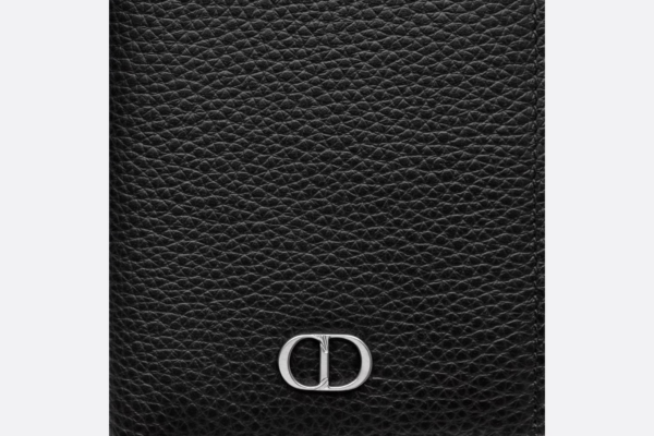 Ví Dior BI-Fold Card Holder 'Black CD Icon' 2ESCH138CDI-H00N - Hình ảnh 4