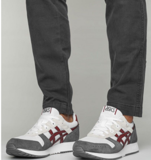 Giay Asics Lyte Classic "Red Brown White" 1201A477-101