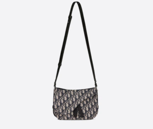 Tui Dior Mini Saddle Soft Bag 'Beige Black' 1ADHO024YKY-H05E