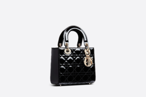 Tui Dior Small Lady Dior Bag 'Black Patent' M0531OWCB-M900
