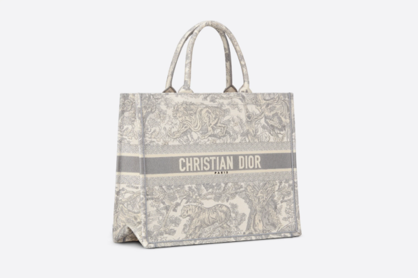 Túi Dior Large Book Tote 'Gray Toile De Jouy' M1286ZTDT-M932 - Hình ảnh 2