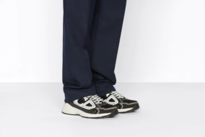 Giay Dior B30 Sneaker 'Black White Mesh' 3SN279ZMB-H969