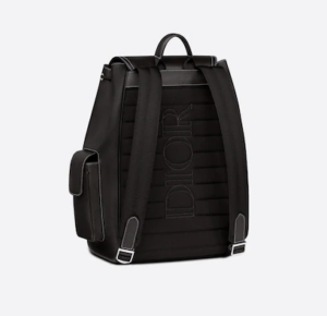 Tui Dior Saddle Backpack 'Black' 1ADBA161YKK-H00N