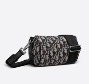 Tui Dior Mini Roller Messenger Bag 'Beige Dior Grained' 1ESPO219YKY-H27E