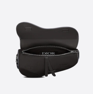 Tui Dior And Sacai Saddle Bag Black Technical Fabric 1ADPO246USC-H15E