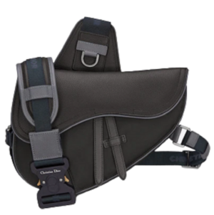 Tui Dior And Sacai Saddle Bag Black Technical Fabric 1ADPO246USC-H15E