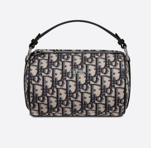 Tui Dior Mini Roller Messenger Bag 'Beige Dior Grained' 1ESPO219YKY-H27E