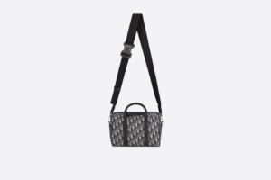 Tui Dior Lingot 26 Bag 'Beige Black Dior' 1ADDU114YKY-H27E