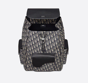 Shop Christian Dior SADDLE Saddle backpack (1ADBA161YKS_H27E) by