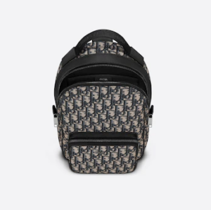 Tui Dior Mini Rider Backpack Beige and Black 1ESBO013YKY-H27E