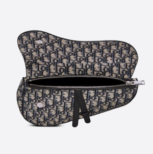 Tui Dior Saddle Bag Beige and Black 1ADPO093YKY-H28E