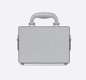 Tui Dior Lock And Kenny Scharf Handbag Gray Smooth 1LXPO199UCK-H855