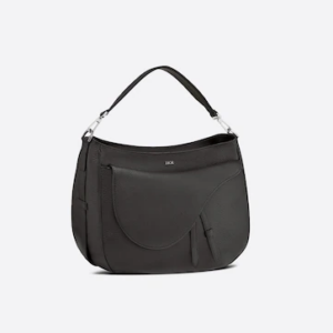 Tui Dior Saddle Soft Bag Black 1ADHO023ULA-H00N