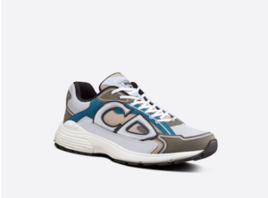 Giay Dior B30 Sneaker White Beige Blue Olive 3SN279ZMC-H866