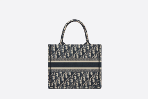 Tui Dior Book Tote Small 'Blue Embroidery' M1265ZRIW-M928