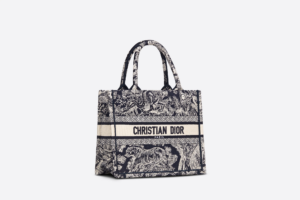 Tui Dior Book Tote Small 'Blue Reverse Embroidery' M1265ZRGO-M928