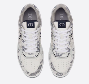 Giay Dior B27 Low Top Sneaker White 3SN272ZOF-H069