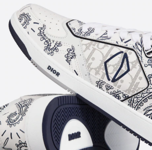 Giay Dior B27 Low Top Sneaker White 3SN272ZOF-H069