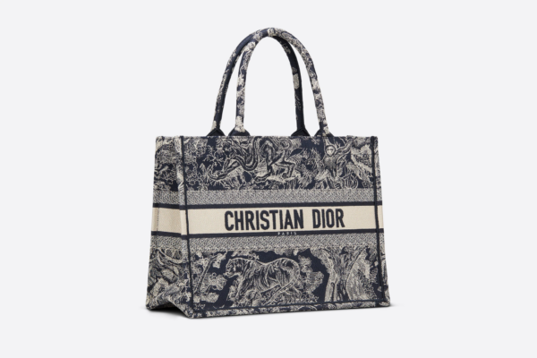 Túi Dior Book Tote Medium 'Blue Reverse Embroidery' M1296ZRGO-M928 - Ảnh 3