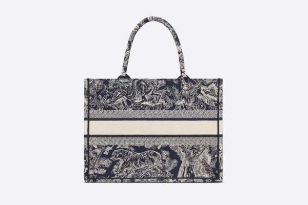 Túi Dior Book Tote Medium 'Blue Reverse Embroidery' M1296ZRGO-M928 - Ảnh 5
