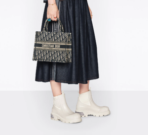 Tui Dior Book Tote Small 'Blue Embroidery' M1265ZRIW-M928