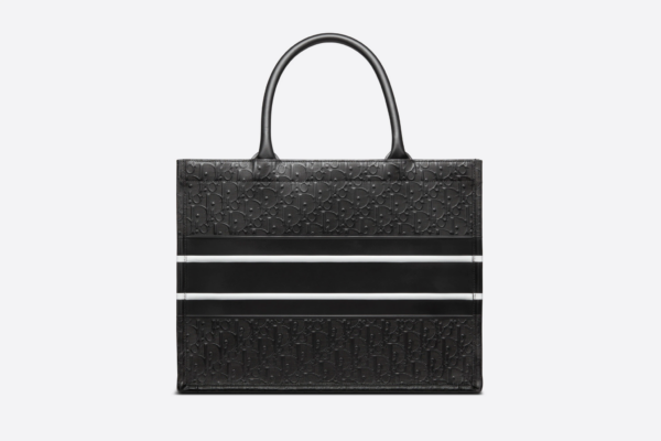 Túi Dior Medium Book Tote 'Black Perforated And Embossed' M1266CDDU-M911 - Hình ảnh 3