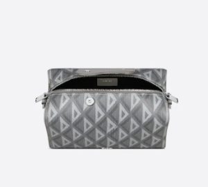 Tui Dior Lingot 22 Bag 'Gray CD Diamond Canvas' 1ADPO249CDP-H42E