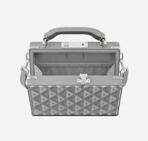 Tui Dior Lock Case Gray CD Diamond Canvas 1LXBR163CDP-H42E