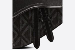 Tui Dior Mini Saddle Bag 'Black CD Diamond' 1ADPO022CDP-H43E