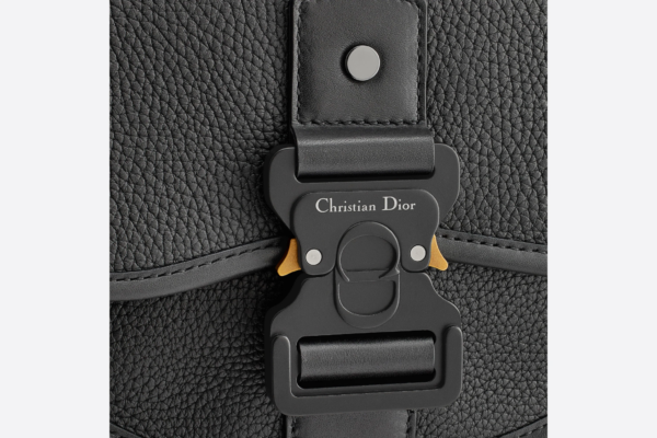 Túi Dior Mini Gallop Bag Strap 'Black Grained Calfskin' 1ADPO033LAC-H00N - Hình ảnh 5