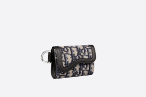 Vi Dior Saddle Card Holder 'Beige Black Dior' 2ADBC295YKY-H27E