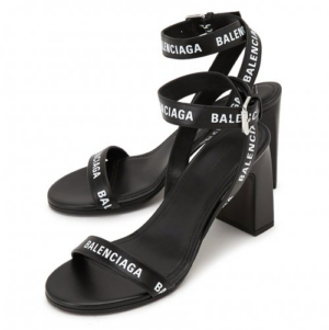 Alternative view of Giày Balenciaga Sandal With Logoed Straps 630041 WBAE1 1090