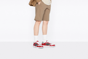 Giay Dior B27 Low 'Red Gray Dior' 3SN272ZIR-H360