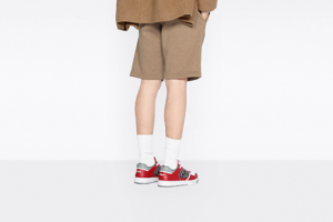 Giay Dior B27 Low 'Red Gray Dior' 3SN272ZIR-H360