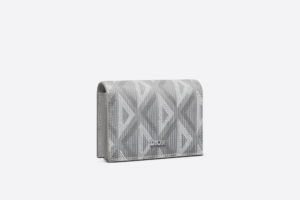 Vi Dior Business Card Holder 'Grey CD Diamond' 2ESCH136DCO-H42E