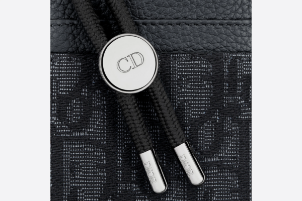 Ví Dior D-Touch Vertical Card Holder 'Black Dior' 2ESCH151YKY-H03E - Hình ảnh 3