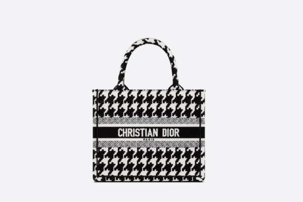 Túi Dior Book Tote Macro Houndstooth 'Black and White' M1265ZTQT-M911 - Hình ảnh 2